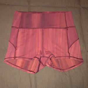 Lululemon in movement shorts